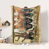 Ancient Egypt Flannel Blanket Throw Blanket Soft Warm Sofa Bed Camping Car Home Decor Unique Christmas Gift C9302059