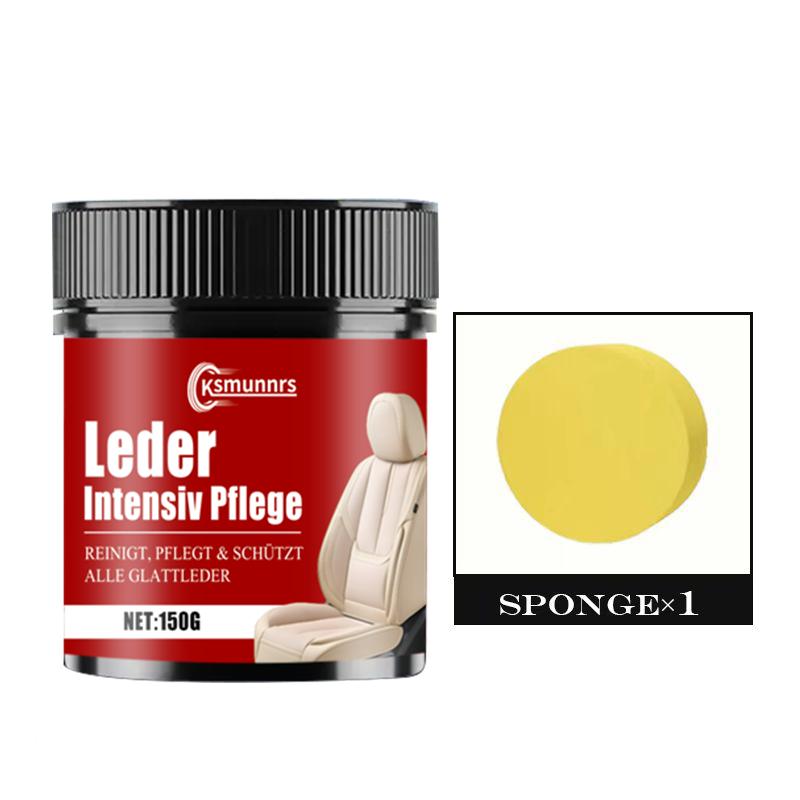 

NEWUniversal Leather Polishing Paste - Car Seat Care & Restorative for Upholstery & Leather Goods - Does not damage, moisturizes