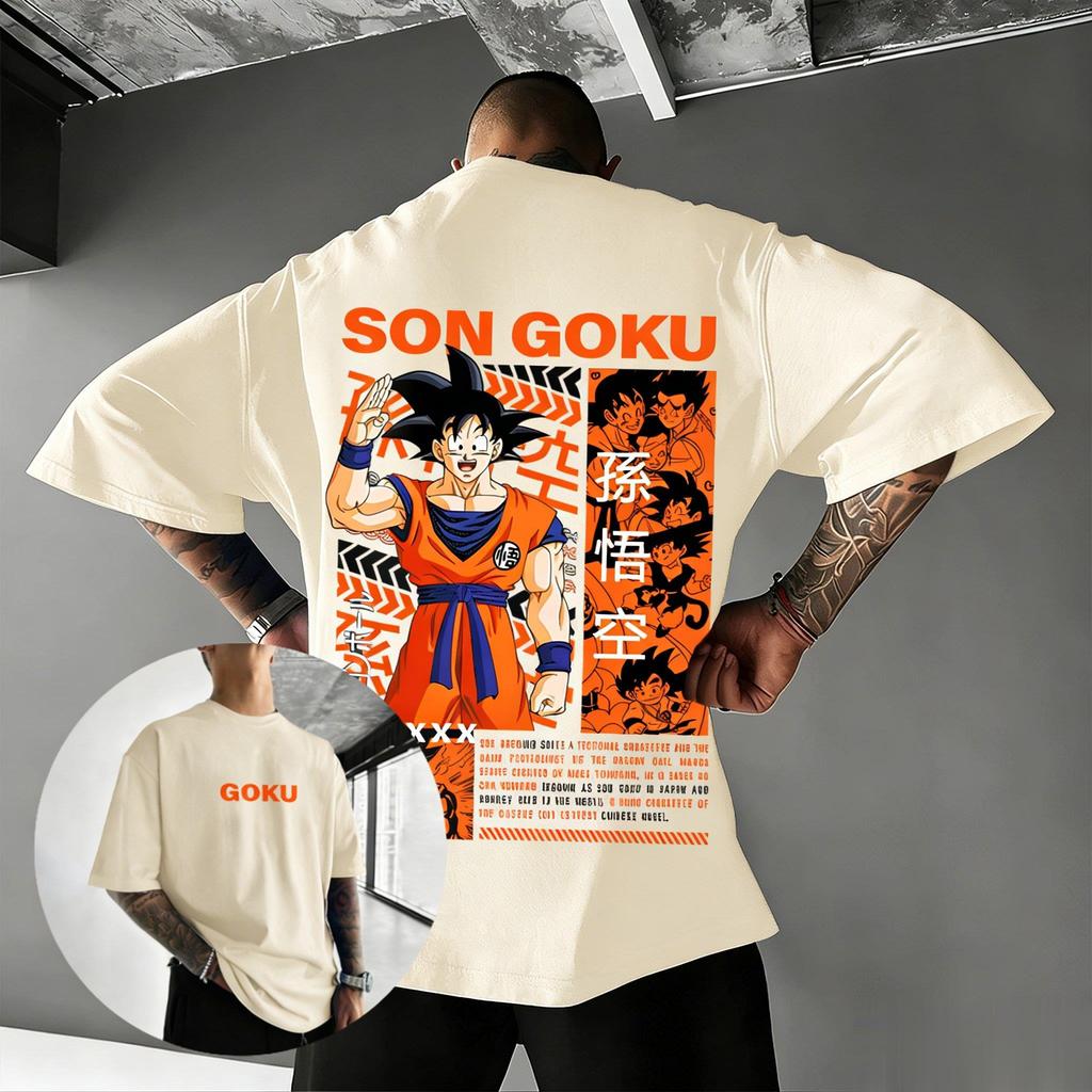 Dragon Ball Son Goku Anime T Shirt Men Women Streetwear Cotton Short Sleeve Top Manga Graphic Tee Casual Summer 2026 Y2k Clothes