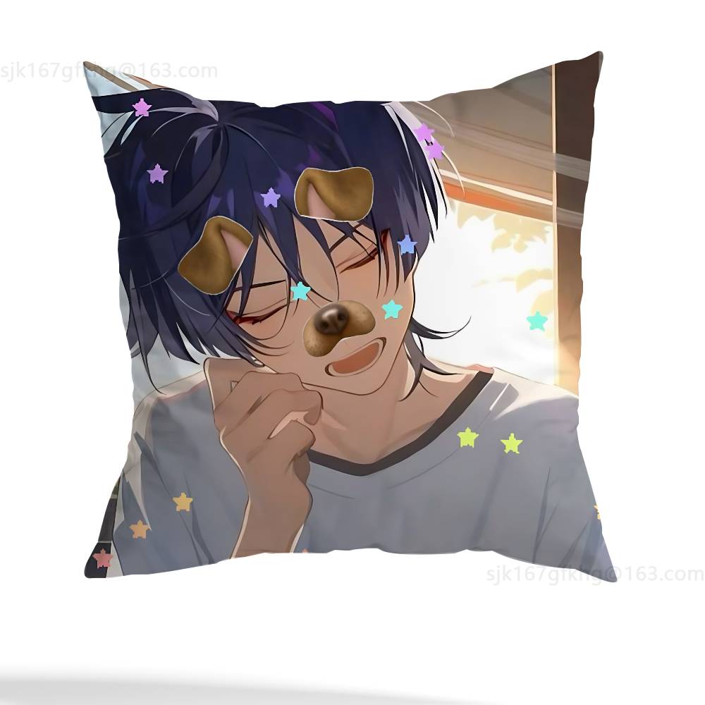 Genshin Impact Wanderer pillowcase casual style decoration, suitable for home decoration (excluding pillow core)