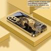 Ruishou Golden Steed For Samsung A73 A72 A71 A42 A56 A55 A54 A53 A52s A52 A51 A36 A35 A34 A33 A32 A16 14 Golden glass phone case