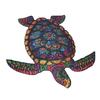Puzzle Drewniane Układanka Długowieczny Żółw Zestaw Puzzli A4 Ozdoba Pua4-01739