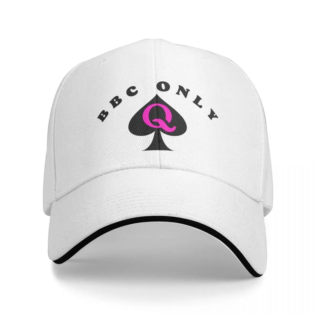 BBC Only Queen of Spades Sissy Faggot Symbol Baseball Cap beach hat Hip Hop Sunscreen Women Men's