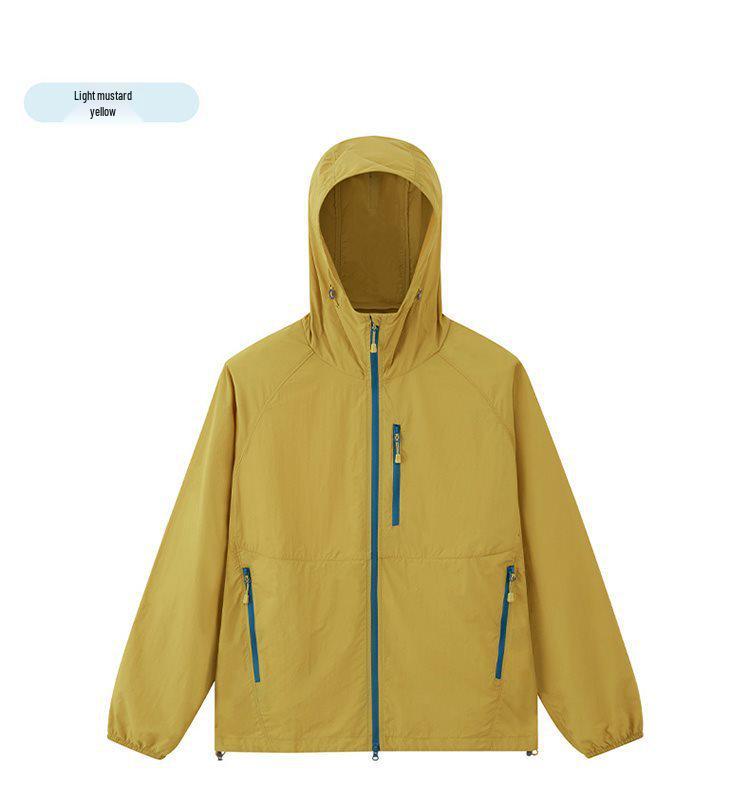 2026 Unisex Double-Opening Hooded Jacket for Couples - High-Quality Outdoor Summer Casual Wear