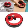 Circle Cutter Hand Tool for Photo Paper, Film Sheets, Paper Crafts and Model Making with Adjustable Guide Design