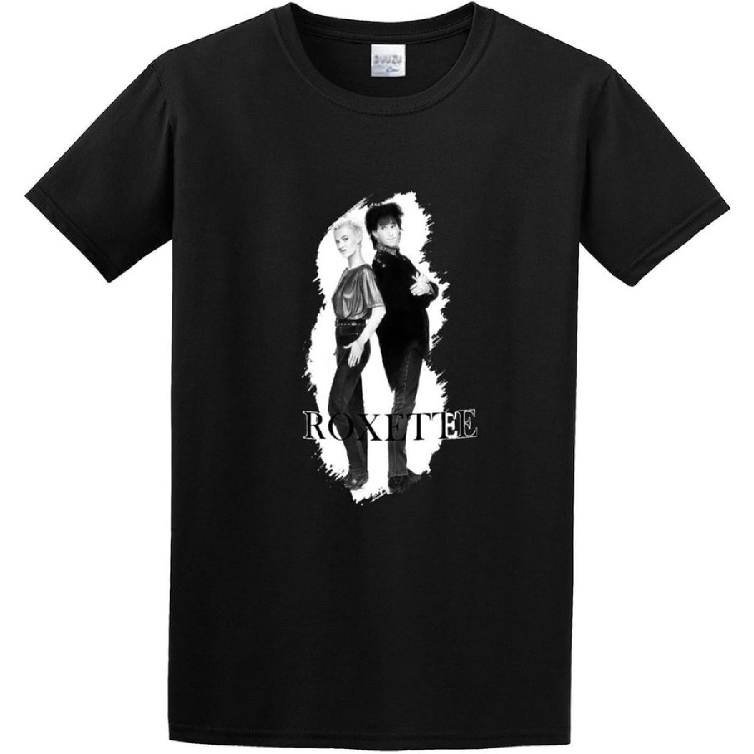 Roxette Band Unisex 100% Cotton Short-Sleeve T-Shirts Black XXXXXL разноцветный