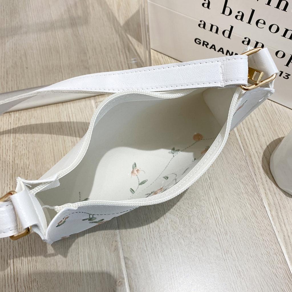 New Minimalist, Embroidered Armpit Bag, Versatile Women's Bag, Shoulder Bag, Women's Bag
