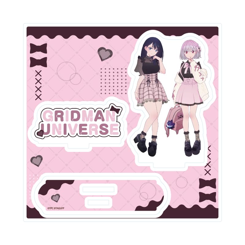 Gridman Universe 14 Такарада Рикка и Синдзё Аканэ Темная Девичья Мода Вер.. [Оригинальная иллюстрация] Акриловая подставка