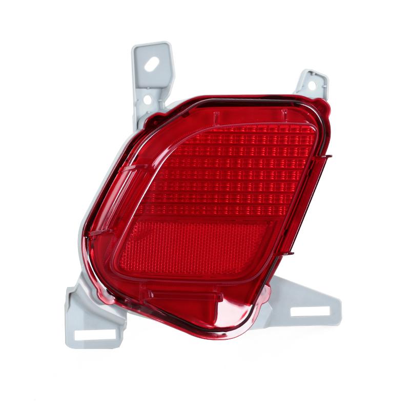 For Toyota Highlander 2015- Car Rear Bumper Tail Parking Brake Light Warming Turn Signal Reflector Lamp Cover No Bulb
