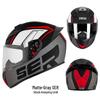 Certified All-Season Bluetooth Winter Motorcycle Helmet, Full Face
