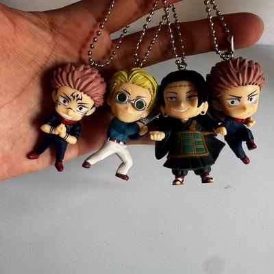 Original Jujutsu Kaisen Nanami Kento Geto Suguru Ryomen Sukuna Ex Cashapou Schlüsselanhänger Actionfigur Modell großartig für den täglichen Gebrauch