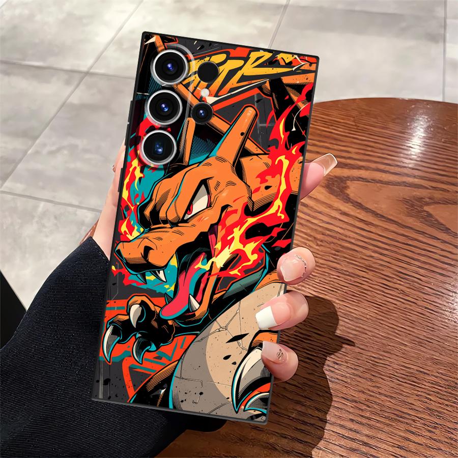 Funda Linda de Pikachu Pokemon para Teléfono para Samsung Galaxy S26 S25 Ultra S20 Note 20 Ultra 8 9 10 S21 FE S10 S9 S23 S24 Plus