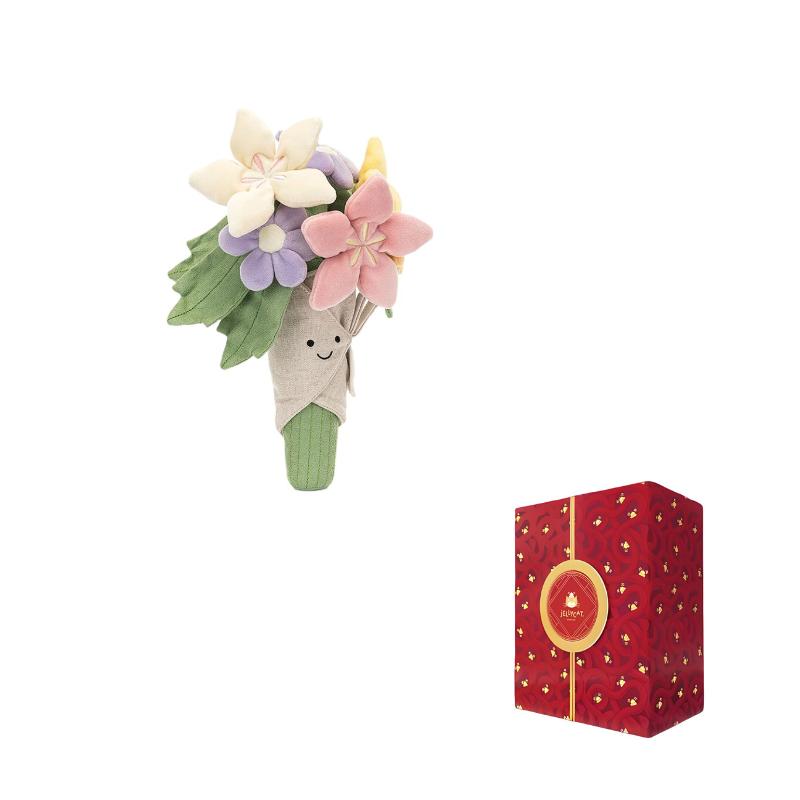 

Серія Fun Items від JELLYCAT Букет Букет Креативна Лялька Плюшева Лялька Висота 31 см Year of The Snake Box Limited Edition
