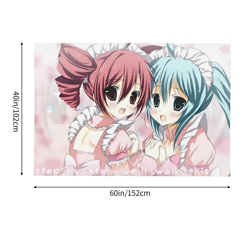 Hatsune Miku Cutecore Tapestry Room Decoration Home Decoration Tapestry Decor Accessories Cute Room Decor