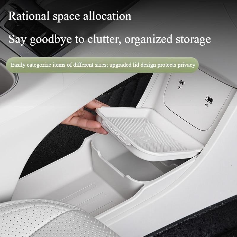 For Geely EX2 Proton eMAS 5 Silicone Center Console Lower Storage Box