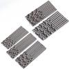 60Pcs/set Titanium-plated Twist Drills  Drill Bits, Open-hole Drilling Straight Drilling Round Shank Small Twist Drill Combination