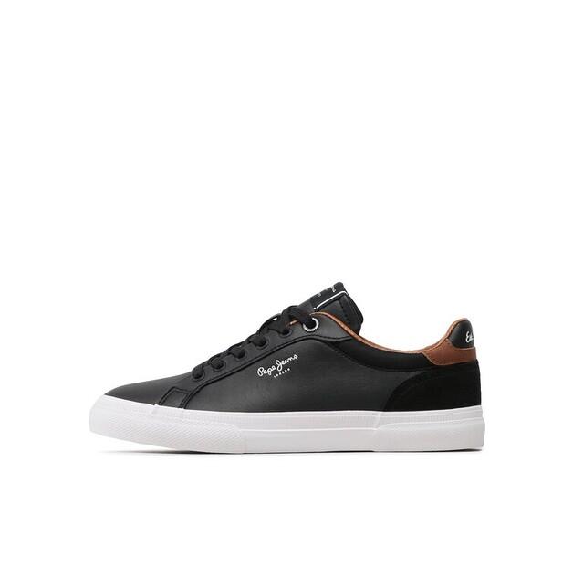 Мужские кроссовки Pepe Jeans Kenton court pms30839 чёрные