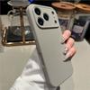 Advanced sense liquid silicone for iPhone17promax mobile phone case Apple 16 solid color anti-drop all-inclusive sheath