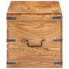 Storage Chest 90 x 40 x 40 cm Solid Acacia Wood
