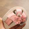 Summer  Flower Sandals Shoes Beach Flower Girl Cute Flat