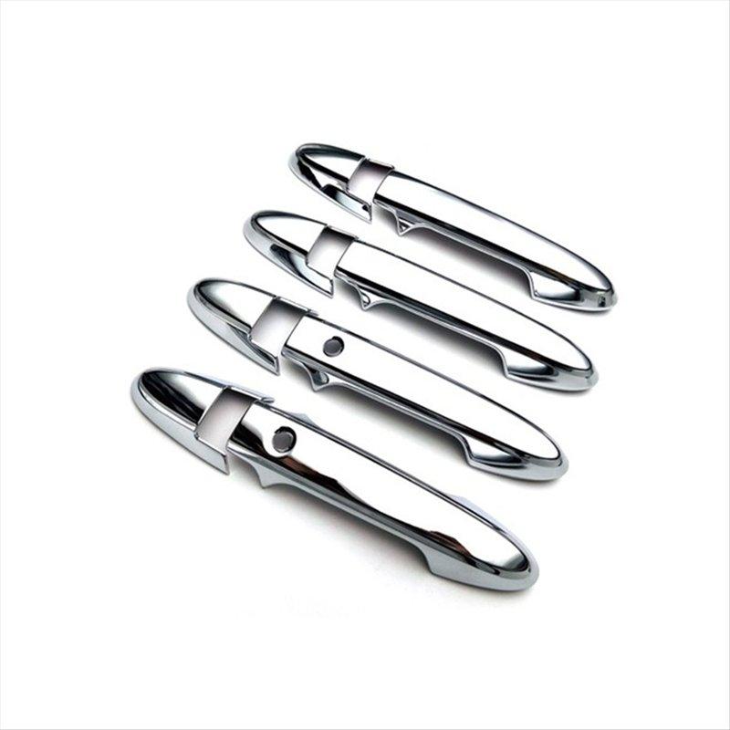 DT08 Car Exterior Door Handle Cover Trim Protective for Honda WR-V WRV DG5 2024 Accessories Silver
