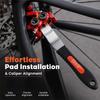 Extended Tip Brake Pad Spreader Tool Disc Brake Piston Press Tool  Disc Brake Maintenance