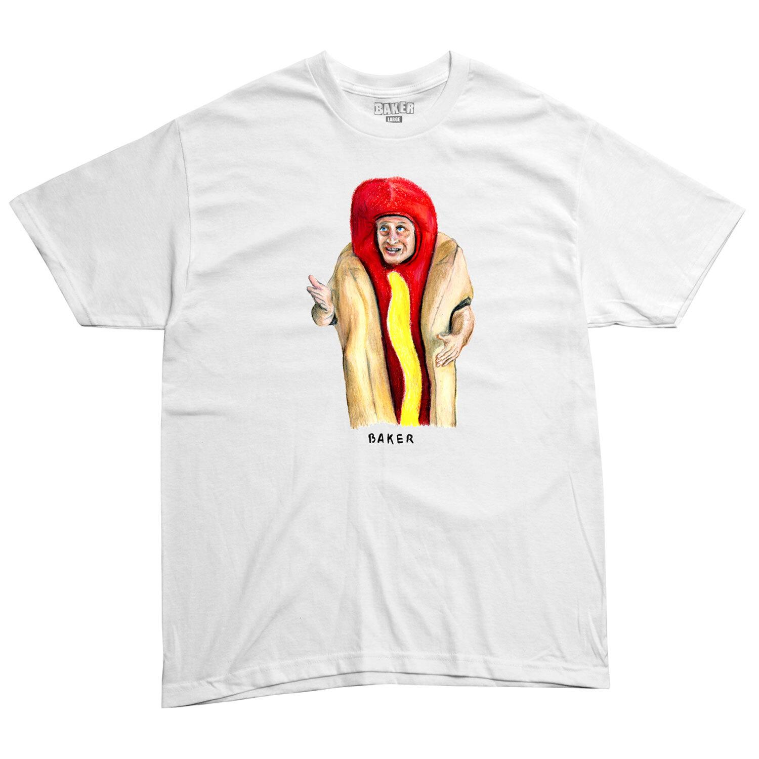 New Baker Skateboards Shirt I Think You Should Leave Raandomm White XL