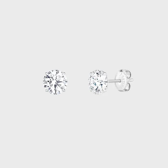 J.Fenella Lab-grown Moissanite Earrings (JJJTEM6B8050SW000)