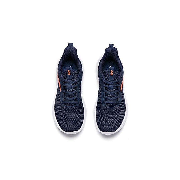 Anta Durable Breathable Low-Top Running Shoes Kids Sneakers Blue Orange A31025522A-2