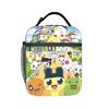 Tamagotchis Cartoon Games Accessories Insulated Lunch Bags For Office Storage Food Boxes Reusable Cooler Thermal Bento Box