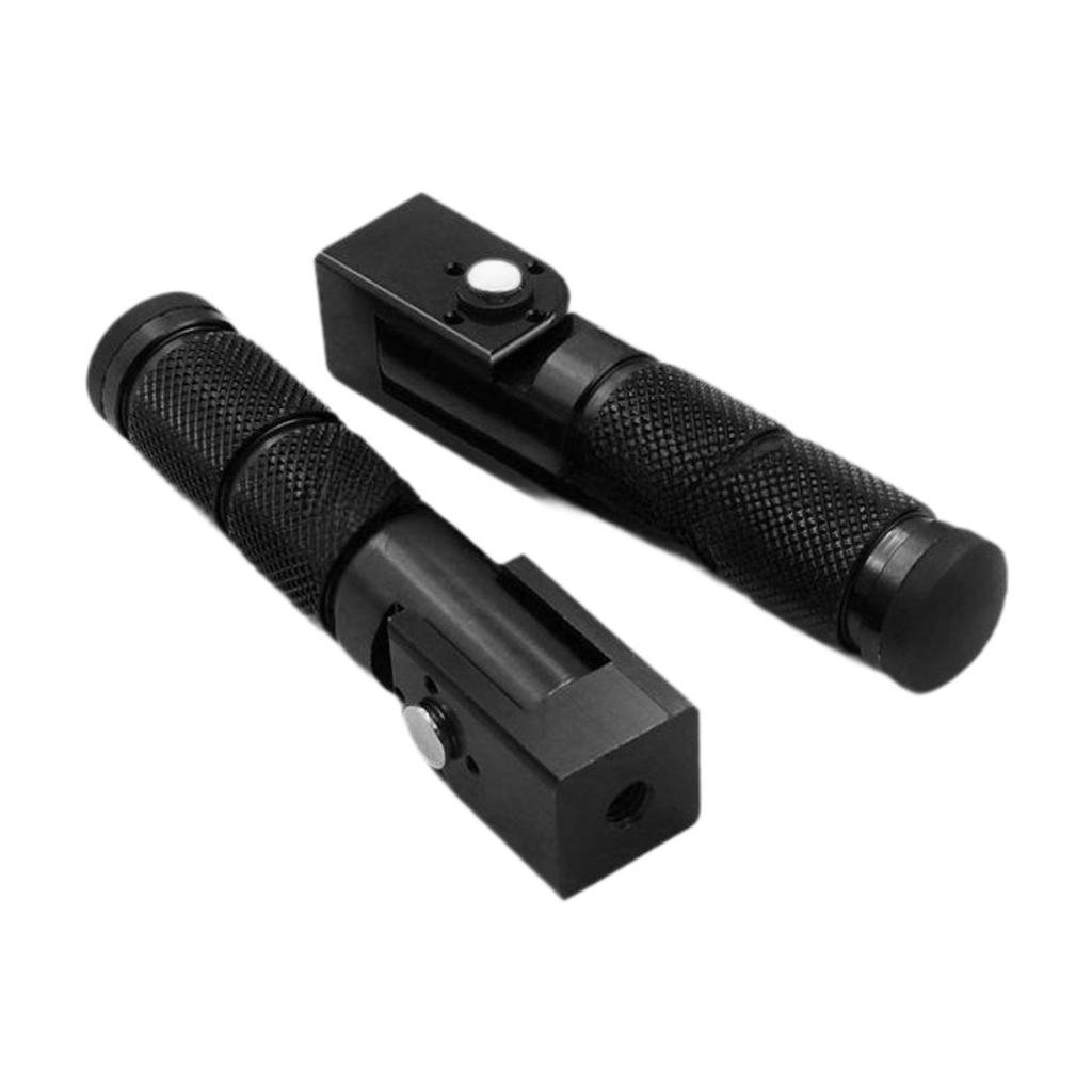 2x Motorcycle Footpegs Replaces Wear Resistant Utility Motorbike Footrests