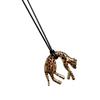 Stylish Enamel Panther Clavicle Necklace Dainty Collarbone Chain For Women Trendy Accessory Gift For Her