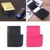 Stainless Steel + PU Leather Cigarette Case with Lighter Pocket Cigarette Pack Convenient Storage Bag Waterproof PVC Bag