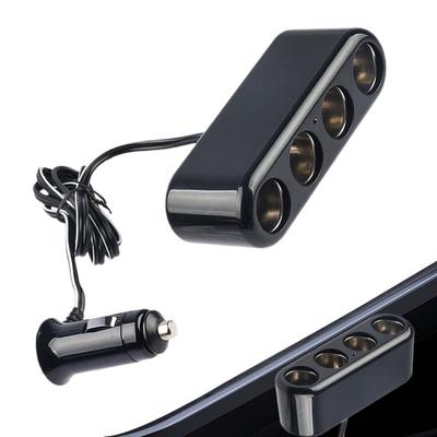 Auto 12V Mehrfachsteckdose 4-fach Adapter Mehrfachsteckdose 4 Steckdosenadapter Auto-Steckdosenstecker Telefon-Netzteil 12V Dreifachadapter Auto Y