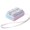 Silent Keyboard Fidget Clicker Toy Mini Fidget Keychain  Fidget Play