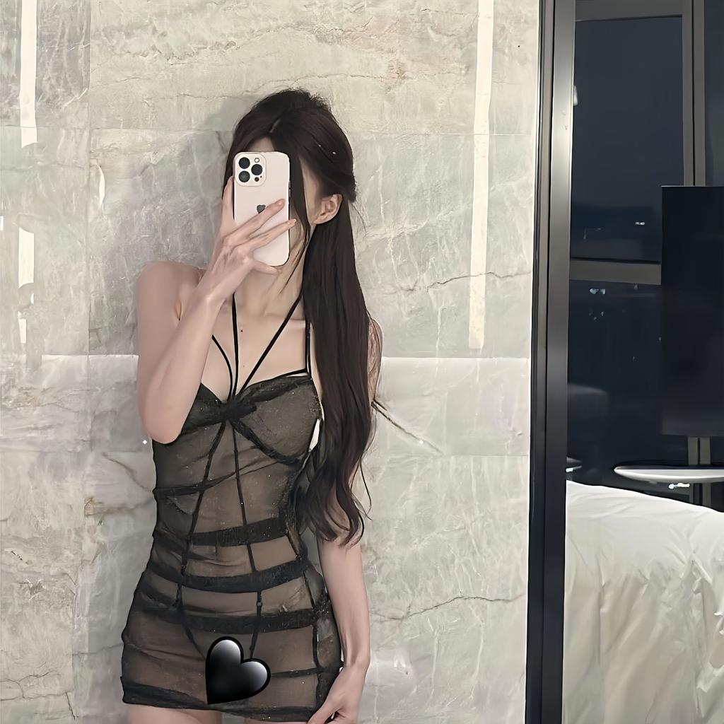 Spice girl plus size sexy lingerie bundled bright yarn sexy free perspective uniform suit seduction pure desire dating robe