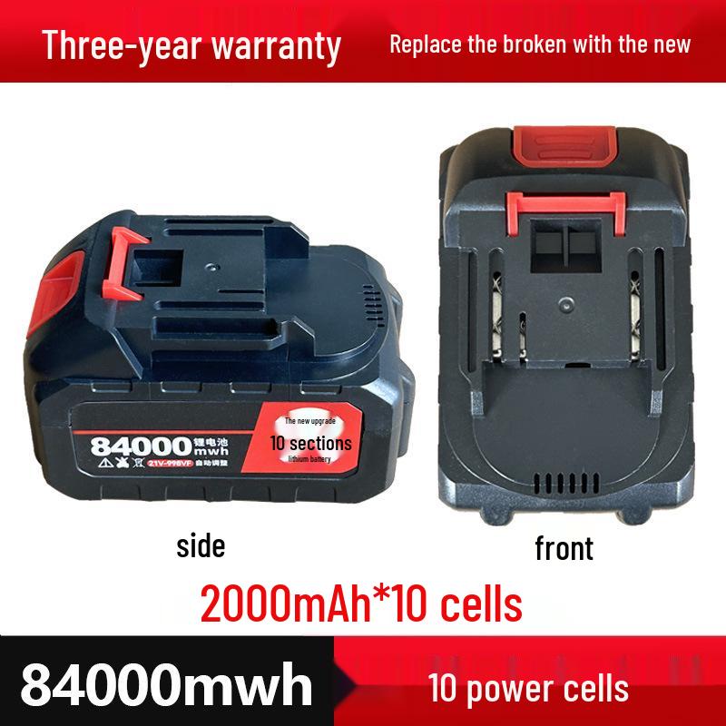 21V Rechargeable Handheld Drill with Large Capacity Lithium Battery