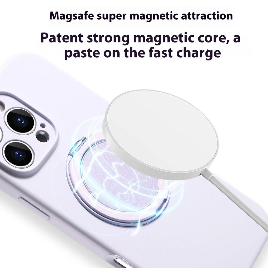 Bulk Purchasing For iPhone 16 Pro Max Case Compatible with MagSafe Kickstand Liquid Silicone Phone Cover Precise Cutouts