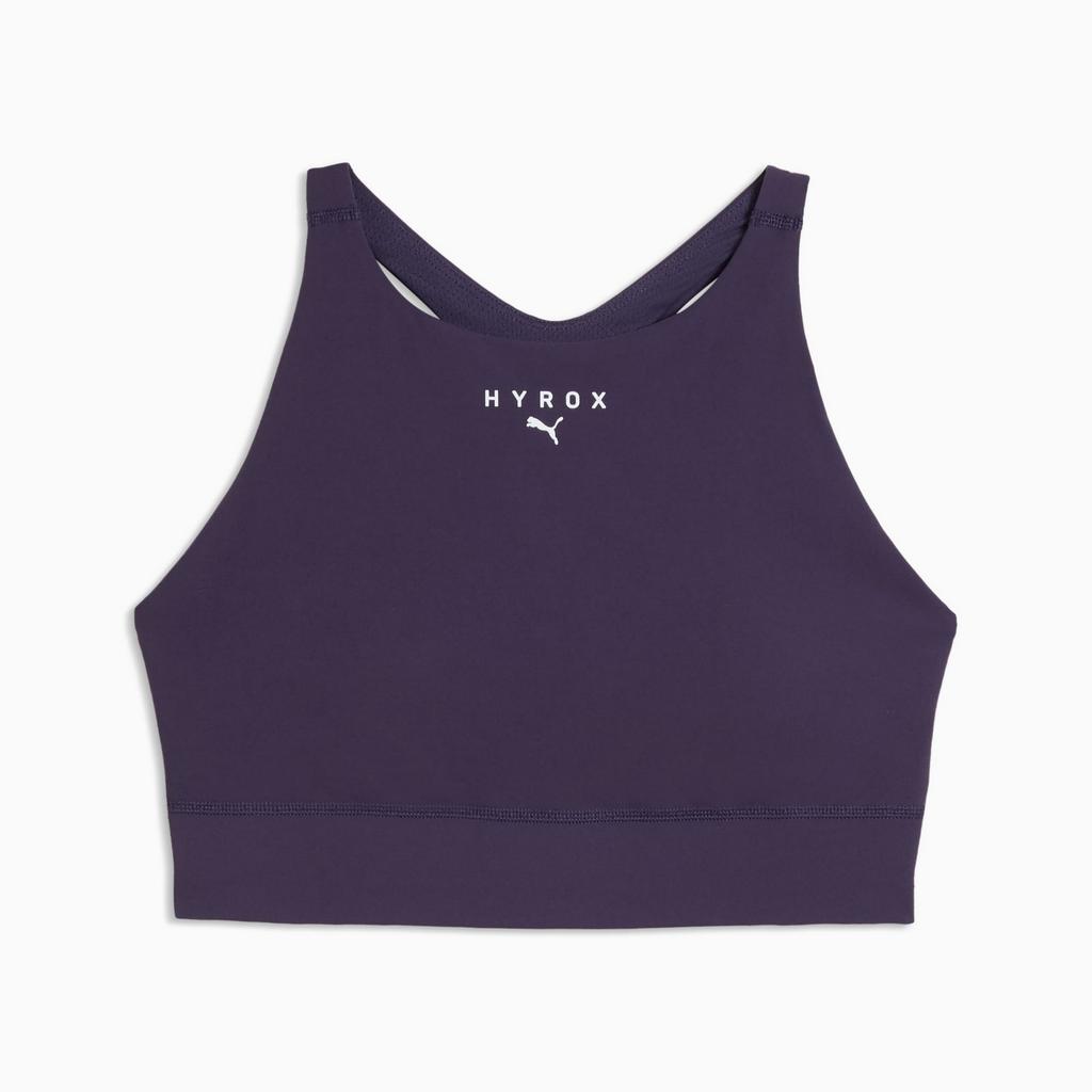 Puma X HYROX SHAPELUXE HIGH NECK Women's Bra Purple 52785464 R M
