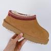 2027 New Women Shoes Men Ultra Mini Winter Boots Ladies Warm Ankle Soft Thick Fur Snow Boot Unisex Home Low-top Flat Slippers