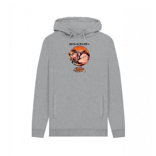 Street Fighter Unisex Adult Ryu & Ken Battle Hoodie