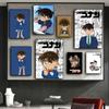 Detective Conan Anime Poster Prints Wall Decals Sticker Pictures Living Room Home Decoration