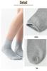 Hokaron Warm Winter and Pile Sizes Blue and Ash Set of 3 Women's Socks, Moisture-Wicking, Heat-Generating, Antibacterial, Odor-Resistant Socks,