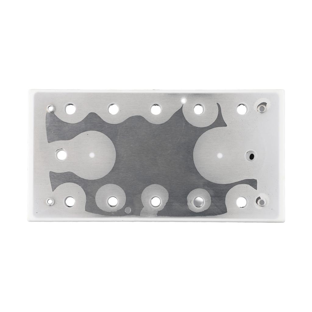 1 PCS Sanding Pad 10 Holes 6 Holes Grinding Disc Square Grinding Pad Grinding Disc Power Tool Accessories 225 X 115mm
