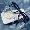 Computer Glasses Frame Women Men Anti Blue Light Round Eyewear Blocking Glasses Optical Spectacle Eyeglass