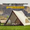 FTLY Automatic Triangular Silver Coated Camping Tent