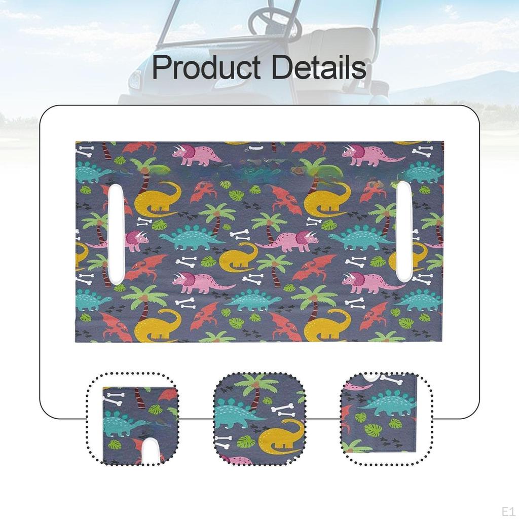 Golf Cart Seat Cover Towel Blanket Easy to Install, Decorative, Comfortable