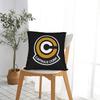 Anime Capsule Corp Dbz Throw Pillow Cover Polyester Cushions For Sofa Manga Awesome Pillowcase