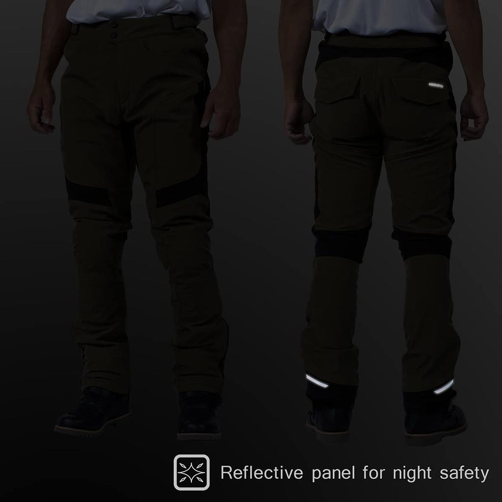 KOMINE Pants Olive 2XL 07-931 Men's