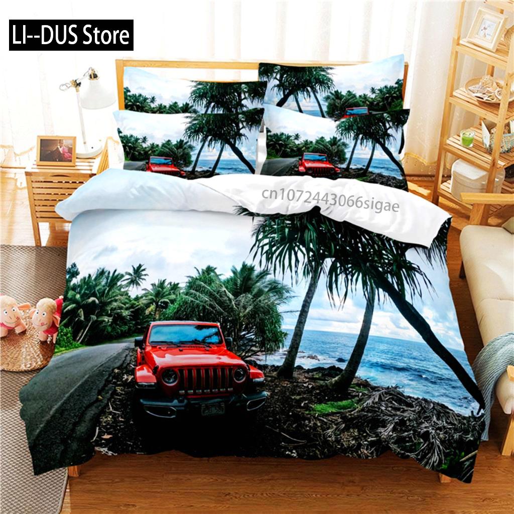 Roadster Bedding Set Duvet Cover Set 3d Bedding Digital Printing Queen Size Bedding Set Fashion Design